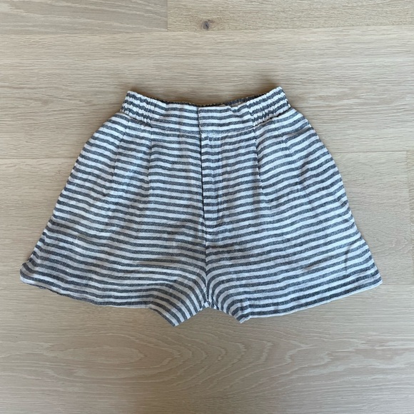 Apiece Apart linen striped shorts - Picture 3 of 5